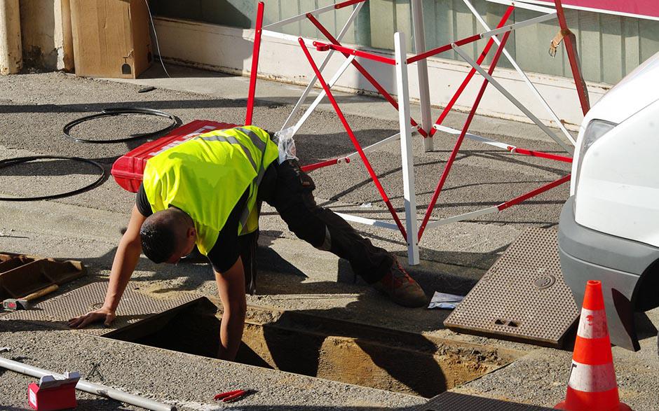 travaux assainissement Méry-sur-Oise